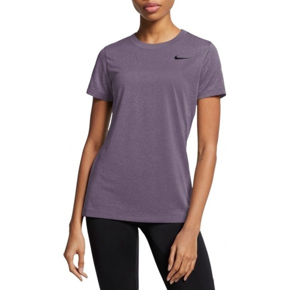 Nike T-Shirt Dri-Fit Dry Legend Short Sleeve Activewear Top sport Running - Picture 1 of 9